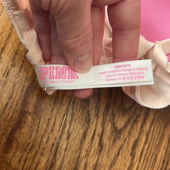 Victoria’s Secret Pink Wear Everywhere Bra Size 32 DD - Picture 4 of 5